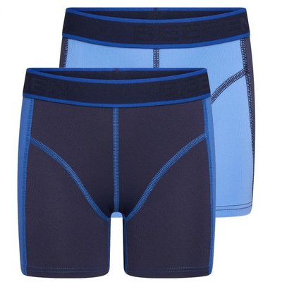 Beeren 2-Pack Mix&Match  Jongens boxershorts Blauw/D.Blauw