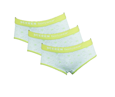 Beeren 3-Pack Meisjes slips Love Lime