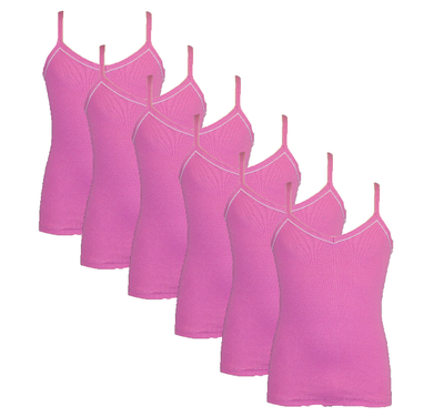 Beeren 6-Pack Meisjes hemden Lilly Roze