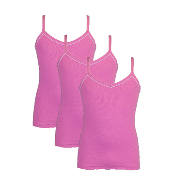 Beeren 3-Pack Meisjes hemden Lilly Roze