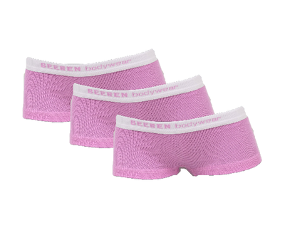 Beeren 3-Pack Meisjes boxershorts Lilly Roze