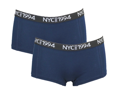 Gionettic 2-Pack Dames shorts Navy