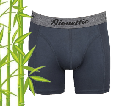 Gionettic Bamboe Heren boxershort Antraciet