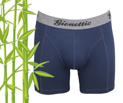 Gionettic Bamboe Heren boxershort Marine