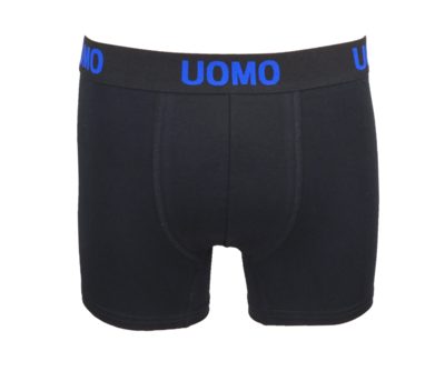 UOMO Heren boxershort Zwart met brede band