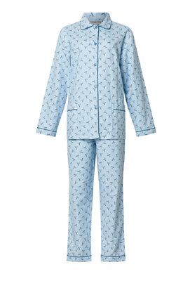 Cocodream Dames Flanel Pyjama met print Blue