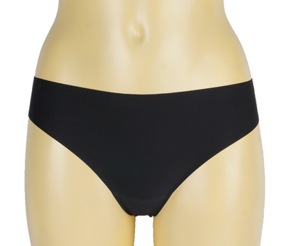 JC Naadloze dames string Zwart