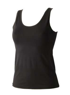 Avet dames hemd microfiber 7591 Langer Model Zwart