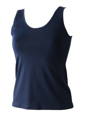 Avet dames hemd microfiber 7591 Langer Model Marine