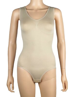 Dames body 6778 J&C met breed bandje slipmodel Huid