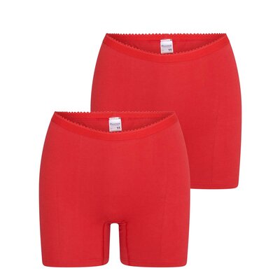 2 pack Beeren Dames boxershort Softly Rood