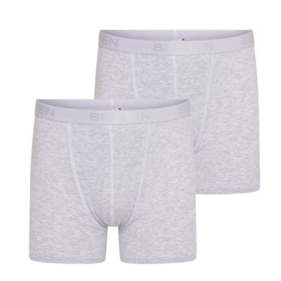 2 pack Beeren Heren boxershort Roger Melee Grijs