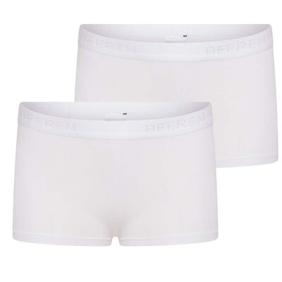 2 pack Beeren Meisjes boxershort Beeren Young Wit