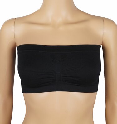 Dames Bandeau J&C Zwart - Free size