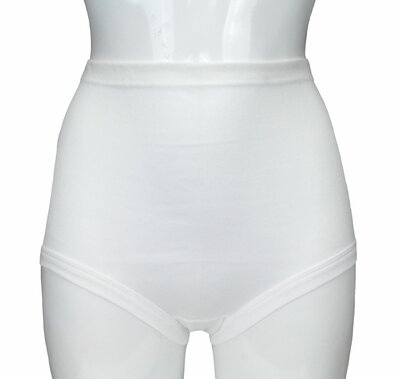 Dames Tailleslip Con-Ta 100% katoen Wit