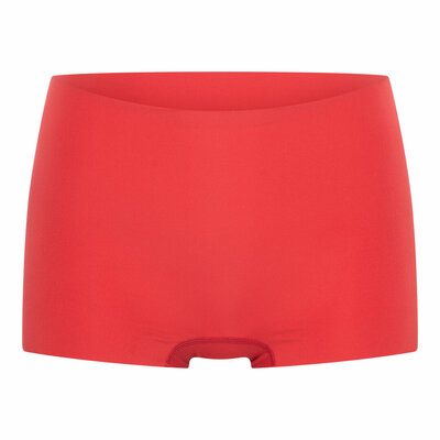 2-pack Beeren invisible dames short Laura donkerrood