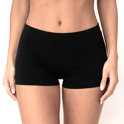 J&C Dames boxershort Zwart W4166