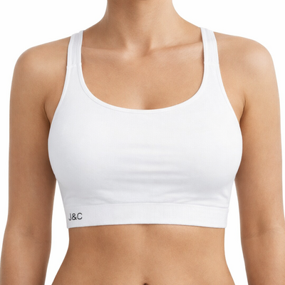 J&C Dames sport BH Wit