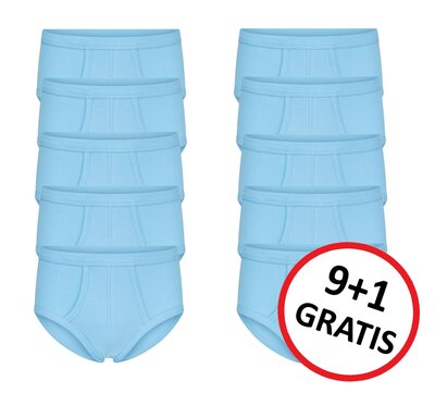 Beeren 9+1 -Pack heren slips M3000 Bleu