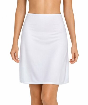 J&C Dames onderrok kort (50cm) Wit