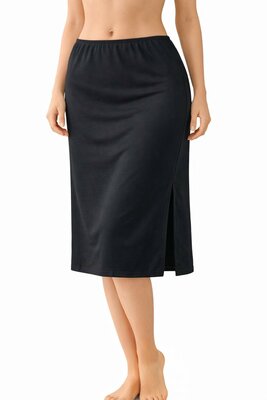 J&C Dames onderrok lang (65cm) Zwart