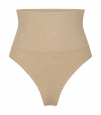 J&C Dames corrigerende string W3235 Huid