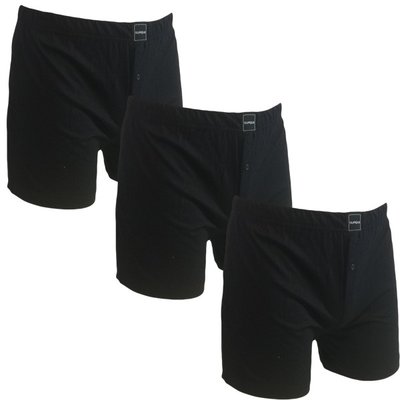 Suaque 3-pack Heren boxershorts Zwart