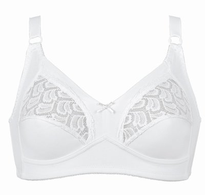 Naturana Klassieke Soft Cup BH Wit