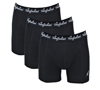 3-Pack Australian Heren boxershort Zwart
